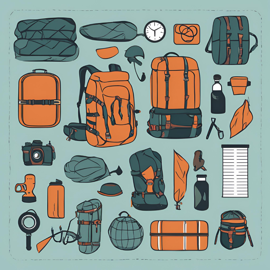 Packing correctly when trekking in Nepal.