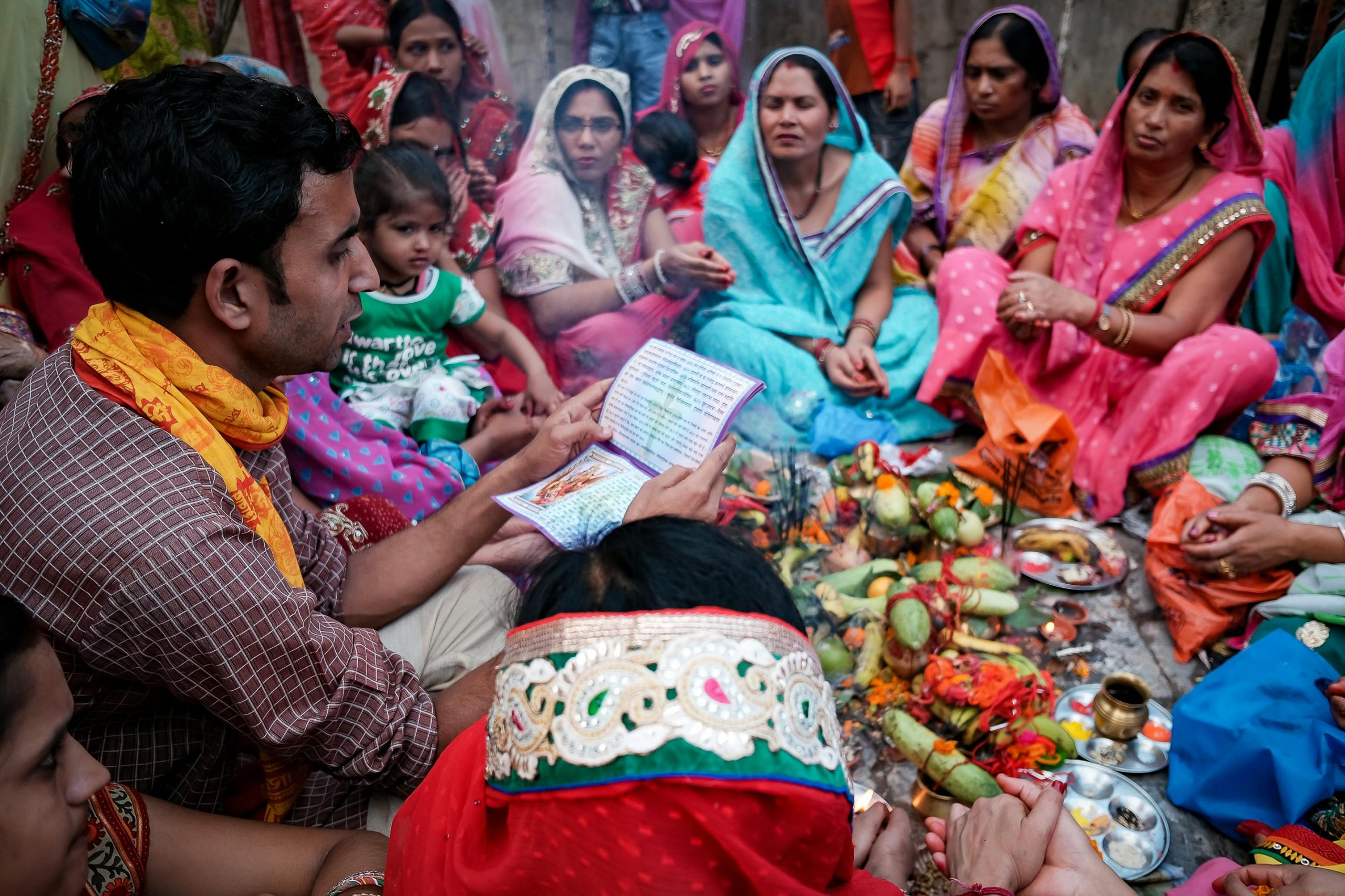 Respect for local tradition and culture when trekking in Nepal